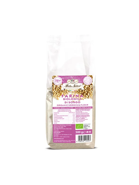 Pasta Natura Sorghummehl Glutenfrei – Biologisch in einer 500g Packung