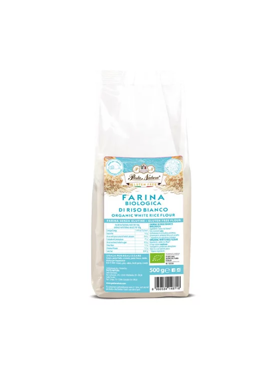 Pasta Natura Glutenfreies Bio-Reismehl in einer Packung mit 500 g