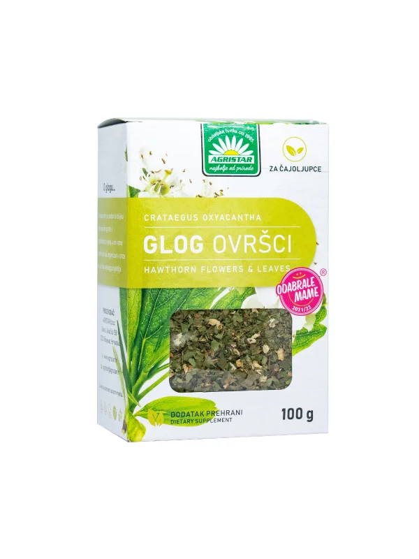 Agristar Weißdorntee in einer 100g Packung