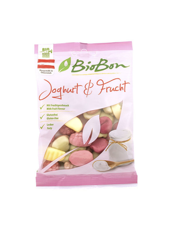 BioBon Fruchtgummis mit Joghurt Glutenfrei – Biologisch in der 100g Packung