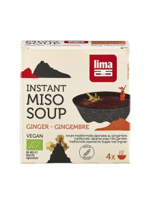 Instant Miso Suppe Ingwer – 60g Lima