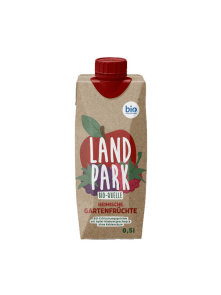 Bio-Päckchen Wasser ohne Kohlensäure – Gartenfrüchte 500ml Landpark