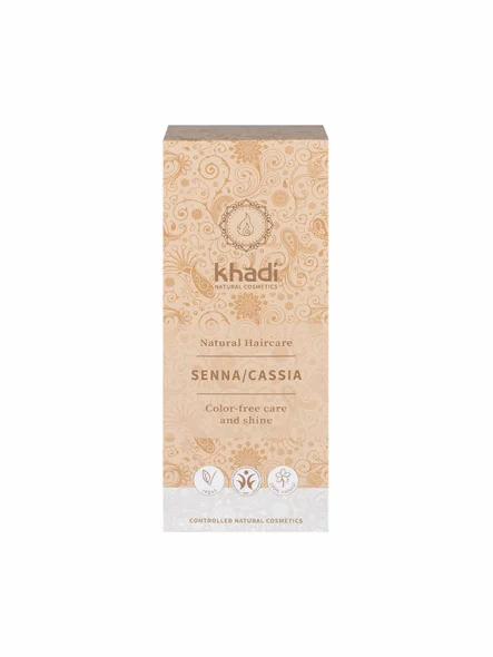 Pflanzliche Haarfarbe Cassia neutral – 100g Khadi
