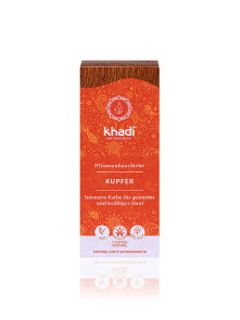 Pflanzliches Haarfärbemittel Kupfer – 100g Khadi