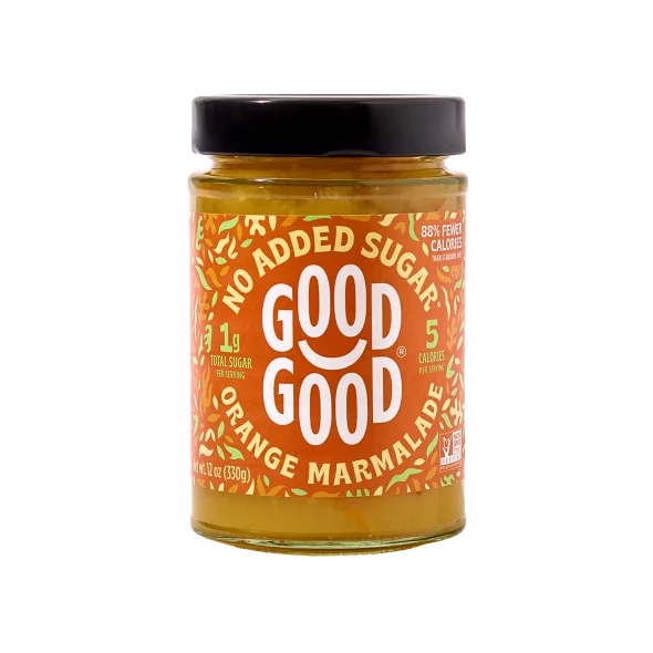 Orangenmarmelade mit Stevia 330g Good Good