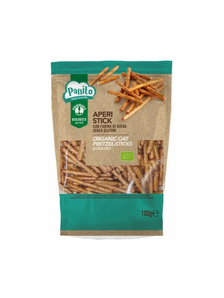 Probios Gesalzene Hafersticks Glutenfrei – Biologisch in einer 100g Packung