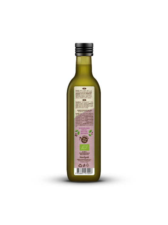 Nutrigold Leinsamenöl biologisch kaltgepresst in einer 250 ml Packung
