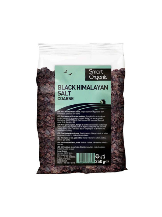 Schwarzes Himalaya-Salz – grob – 250g Smart Organic