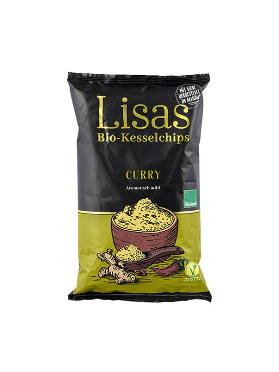 Chips Curry - Biologisch 125g Lisas