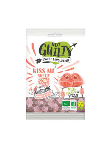 Not Guilty Kiss me vegane Gummibärchen – Biologisch in einer 100g Packung