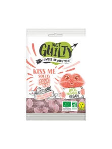 Not Guilty Kiss me vegane Gummibärchen – Biologisch in einer 100g Packung