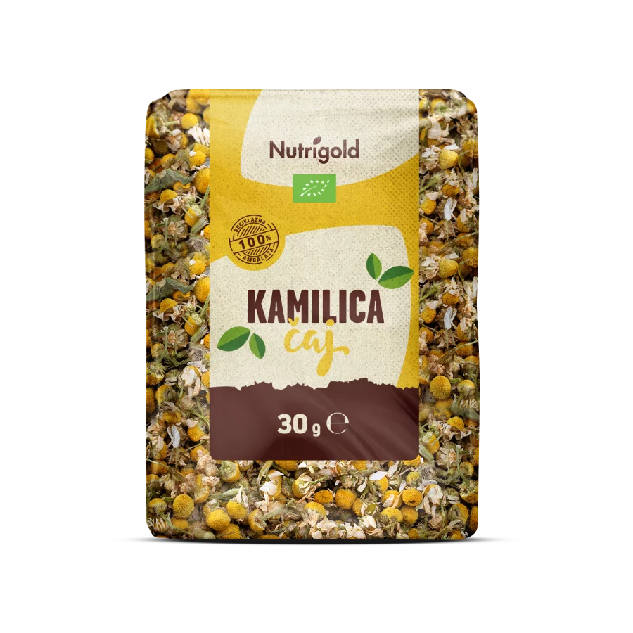 Nutrigold Kamille – Biologisch in einer 30 Gramm Packung