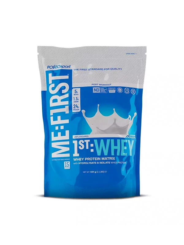Polleo Sport Whey Protein ohne Geschmack in einer 454g Packung