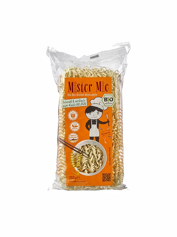 Misses & Mister Mie Dinkelnudeln Nudeln - Biologisch in einer 250g Verpackung