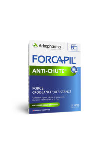 Forcapil Anti-Chute für Haare und Nägel – 30 Kapseln Arkopharm