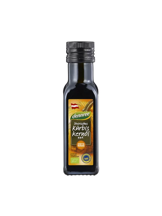 Dennree Steirisches Kürbiskernöl - Biologisch in der 100ml Flasche