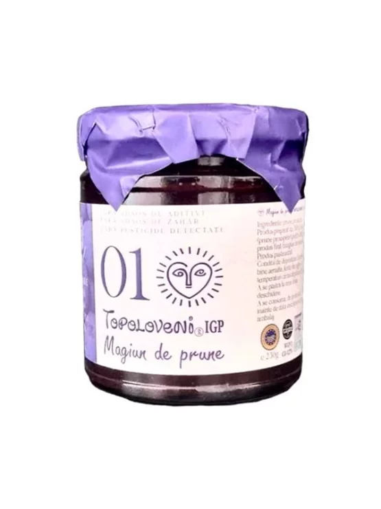 Pflaumenmarmelade 100% – 350g Topoloveni