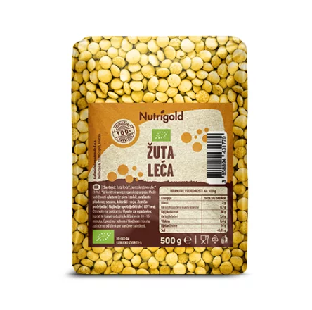 žuta leća