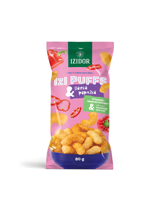 Flips Izi Puffs Süße Paprika – 80g Izidor