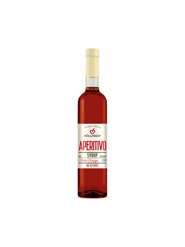Höllinger Alkoholfreier Sirup Aperitivo - Biologisch 500ml in Glasflasche