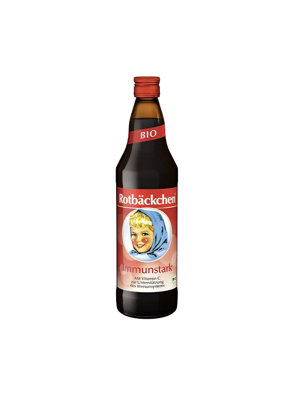 Rotbäckchen Saft für die Immunität – Biologisch in einer 750ml Packung