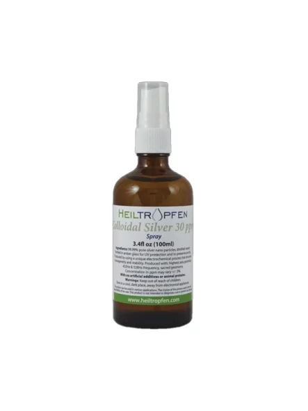 Heiltropfen Kolloidales Silber 30ppm in der Spraydose 100ml