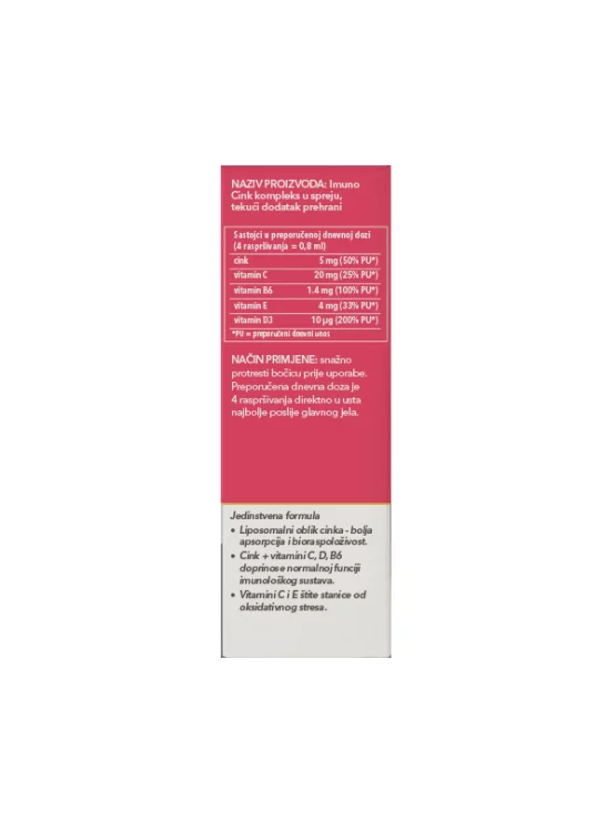 Imuno-Zinkspray - 25ml Green lab
