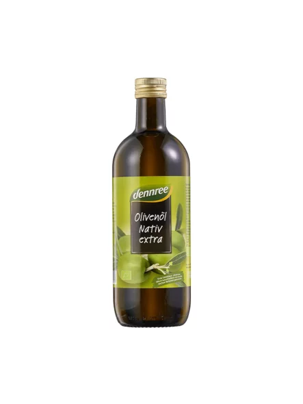 Dennree Natives Olivenöl extra Biologisch in der 1l Flasche