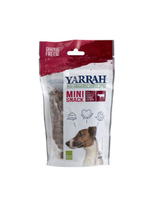 Ergänzungsfuttermittel für Hunde Mini-Leckerli getreidefrei – Biologisch 100g Yarrah
