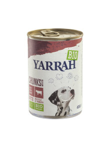 Alleinfuttermittel für ausgewachsene Hunde Brennnessel- und Tomatenstücke – Biologisch 405g Yarrah
