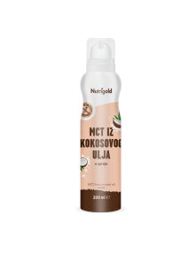 Nutrigold Kokosöl-Spray zum Kochen in einer 200ml Packung