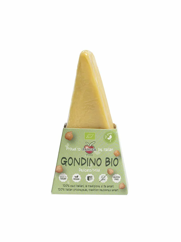 Pangea Food Gondino Biologischer milder veganer Käse – Glutenfrei in einer 150g Packung