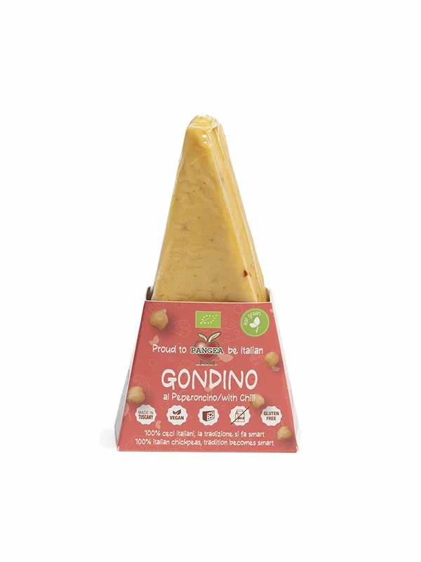 Pangea Food Veganer Käse Gondino Chili – Glutenfrei in einer 150g Packung