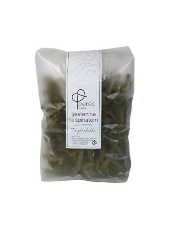 OPG Perec Hartweizengrießnudeln mit Spinat – Tagliatelle in Verpackung von 400g