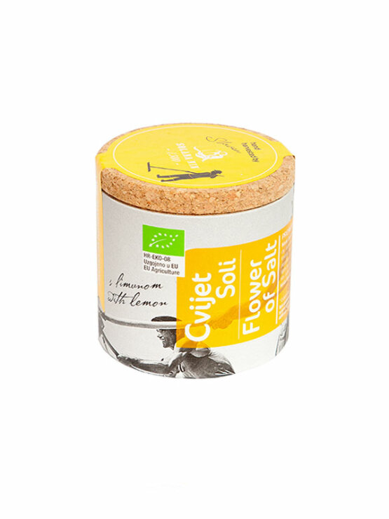 Fleur de Sel mit Zitrone Biologisch - 125g Solana Nin