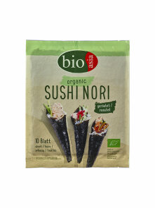 Nori-Algen für Sushi 10 Stück - Biologisch 25g Bioasia