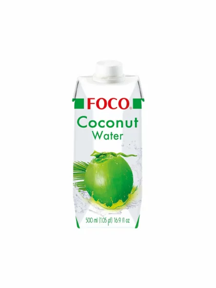 Foco Kokoswasser in einer 500ml Packung