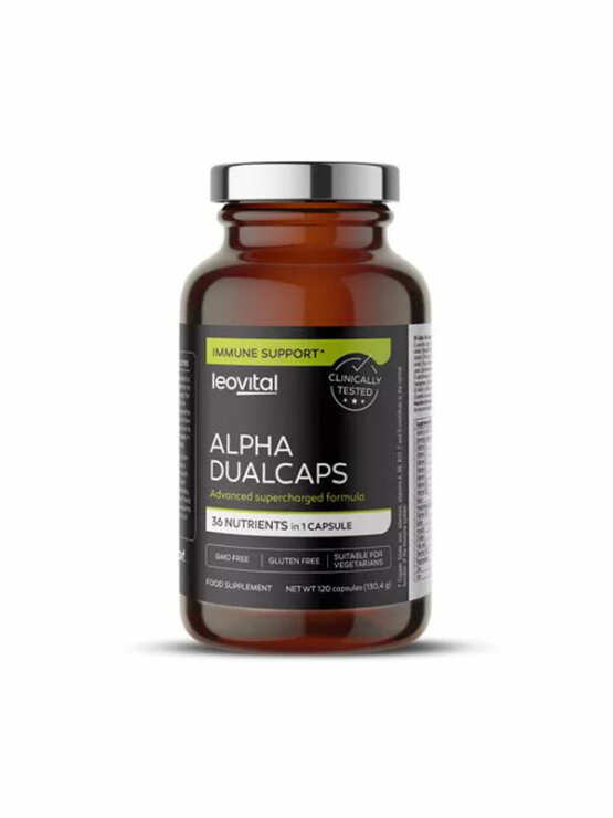 Alpha Dualcaps Multivitamine – 120 Kapseln Levovital