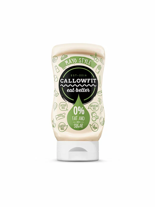 Callowfit Mayo Style Sauce glutenfrei 300ml – ohne Zuckerzusatz in Quetschflasche