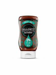 Smoky BBQ-Sauce ohne Gluten und Zuckerzusatz 300ml – Callowfit