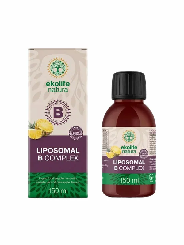 Ekolife Natura Liposomaler B-Komplex 150ml in Glasflasche