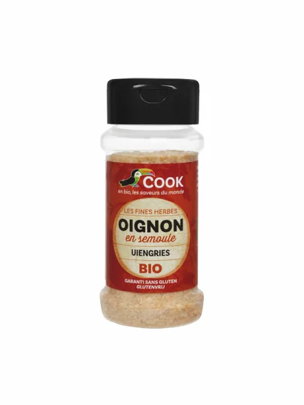 Cook Zerkleinerte Zwiebeln – Biologisch im Streuer von 43g