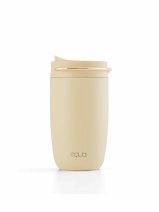 Equa Edelstahl-Thermobecher Butter mit Volumen von 300ml