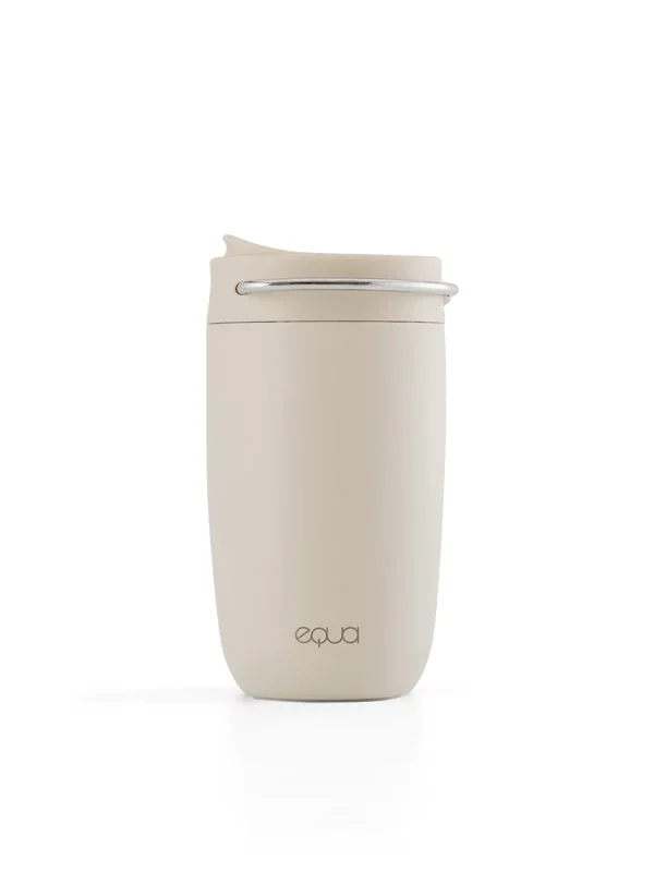 Equa Edelstahl-Thermobecher Grau mit Volumen von 300ml