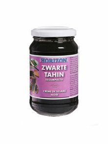 Horizon Schwarzes Tahini – Biologisch in Glas von 350g