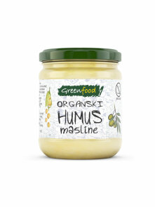 Hummus mit Oliven – Biologisch 250g Greenfood