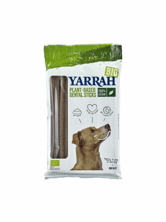 Ergänzungsfuttermittel für Hunde Mini-Leckerli mit Gemüse – Biologisch 180g Yarrah