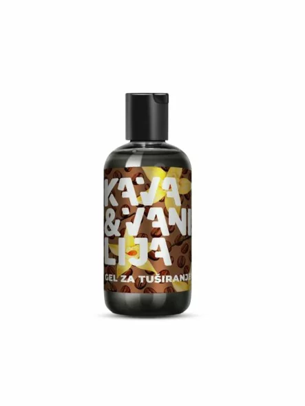 Tinktura Duschgel Kaffee & Vanille in Plastikflasche von 250ml