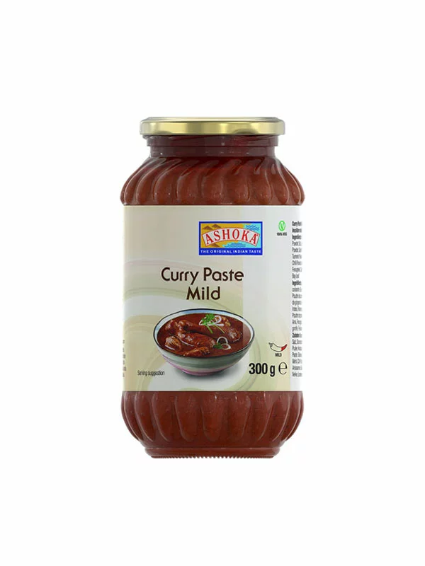 Ashoka Milde Currypaste in Glas von 300g