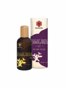 AyuGarden Ayurvedisches Öl Ashwagandha in einer 100ml Packung